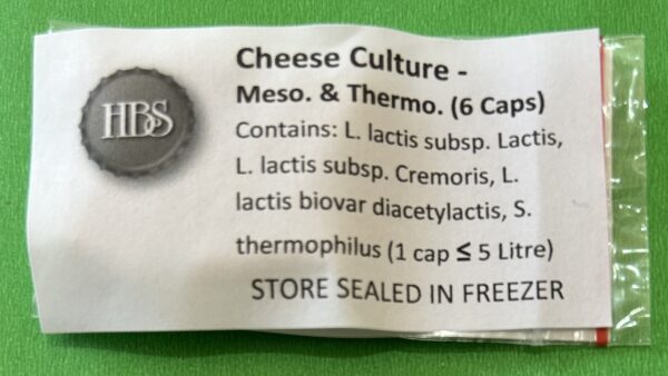 Cheese Culture - Meso. & Thermo. (6 Caps)