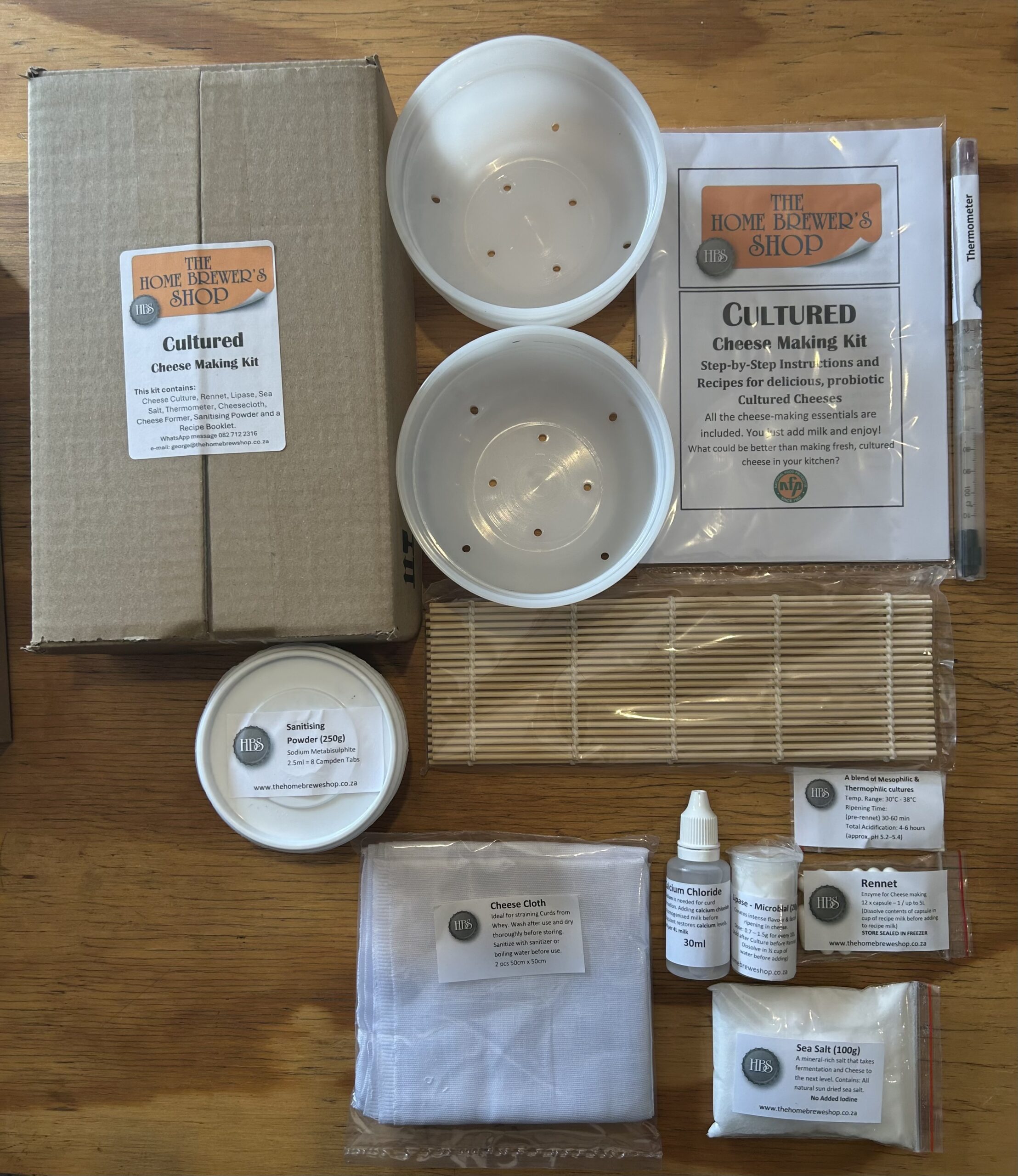 Upgraded CCMK 2 Cultured Cheese Making Kit (Upgraded) - Image 1